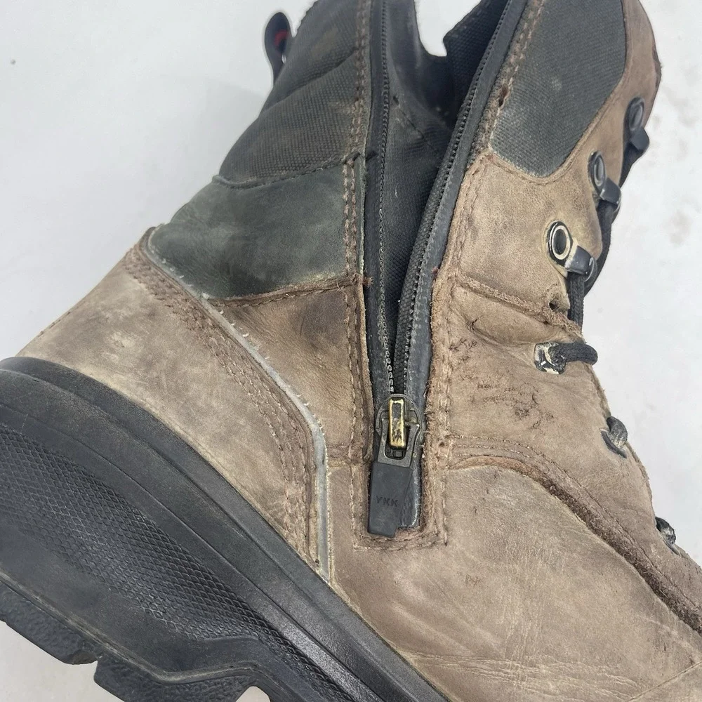 Red Wing Boots Mens 12 D Brown Outdoor Workwear Lace Up Hiking 3519
